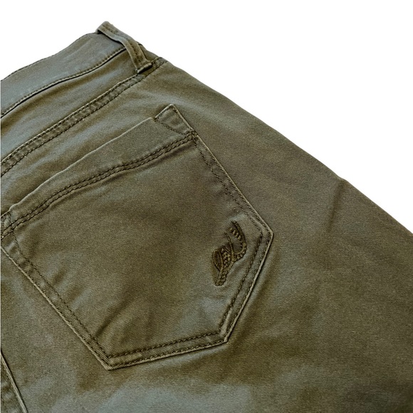 Express Mid Rise Green Legging Jeans | Women's 2 - Picture 7 of 8